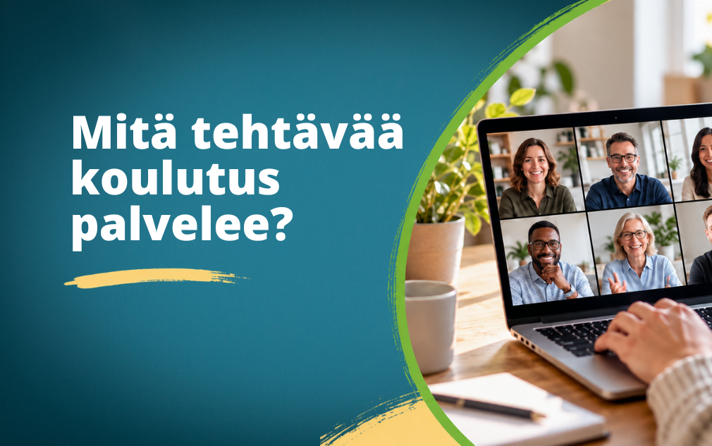 Mitä tehtävää koulutus palvelee